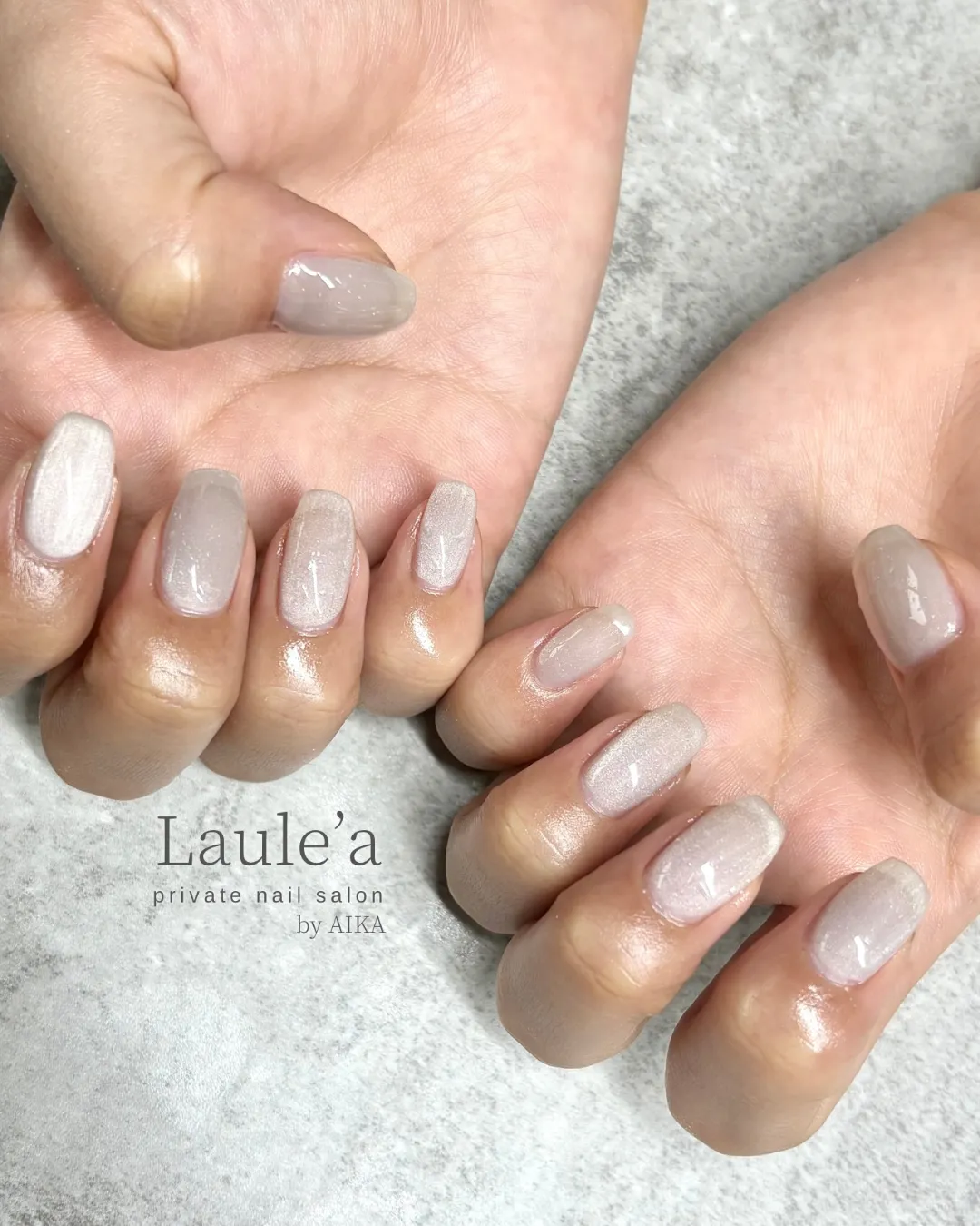 ホワイトマグネットワンカラー💅