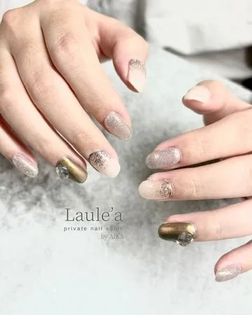 ラメグラアート💅