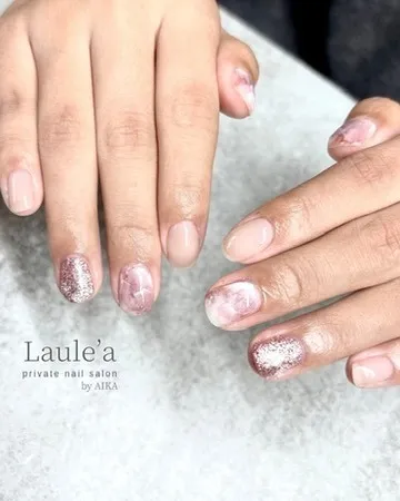 ピンクニュアンス天然石🩷